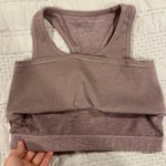 Threads 4 Thought Purple Cropped Workout Top Photo 2
