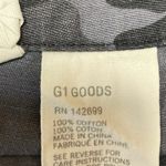 G1 Goods Black Gray Camo Camouflage Mid Rise Straight Leg Bermuda Shorts Size 4 Photo 3