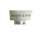 Sachin + Babi  Light Pink Nude Ruffle Maxi Formal Bridesmaid Dress 10 Photo 7