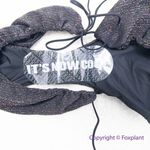 NEW It’s Now Cool the gathered‎ tie pant bikini bottom black lurex, size L Size L Photo 6