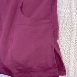 Marilyn Monroe  by Medi Chic burgundy Nurses scrub top size medium Photo 4