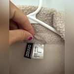 Divided H&M Teddy Jacket Cropped Jacket Sherpa Fuzzy Tan Beige Size S M L Photo 4