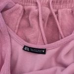 ZARA  2 piece terry cloth pink set Photo 4