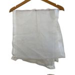 Jessica McClintock Vintage Womens Lightweight Sheer Off-white cream Chiffon Scar Photo 2