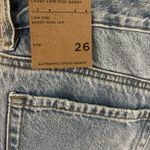 PacSun Casey Light Indigo Butt Slit Low Rise Baggy Jeans Photo 2