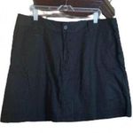 White Stag  Women's Black Skirt, Size 16W Photo 0