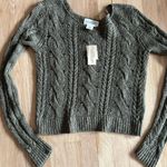 Denim & Supply Ralph Lauren Denim & Supply Cable Knit Sweater linen cotton Ralph Lauren olive green M NWT Photo 0