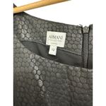 Armani Collezioni  women's black shift dot printed sleeveless‎ dress size 12 Photo 2