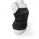 Ann Taylor VINTAGE 90'S 100% SILK ANN TAYLOR PETITES STRIPED CAMI TANK BLOUSE 8 MEDIUM Photo 4