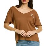 Free People Free People Sandrine Rose The Outsider Tee Medium Photo 0