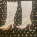 Lauren Lorraine Over the knee rhinestone boots size 7.5 NWOT Photo 1