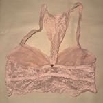 Victoria Secret Pink Sport Velvet Sports Bra Bralette Plum Purple Size L Photo 3