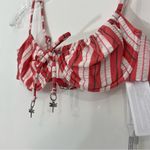 Seafolly  Cabana Underwire Bra in Sun Kissed Coral Size 6 NWT Photo 2