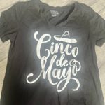 Nacho Average Server Cinco De Mayo Funny Black T shirt Time and Tru Womens Small Photo 2