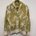 Maeve  Anthropologie Knit Cardigan in Yellow and Green new size small Photo 3