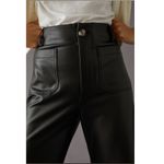 Maeve  by Anthropologie The Colette Cropped Vegan Leather Pants Size 29 Photo 3