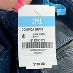 J. McLaughlin ‎ Dominca Shorts 4 NEW FLAWED Denim Chambray Cotton Button Blue Photo 6