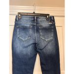 KanCan Jeans Womens 9 / 28 Skinny Dark Wash Mid Rise Faded Blue Stretch Denim Photo 6