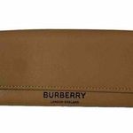 Burberry  London England PU Leather Tan Sunglasses Magnetic Flap Cover Case Photo 0