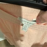 Lucky Brand  Crochet Boho Midi Skirt peach pink size small Photo 2