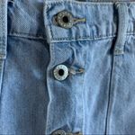 Lucky Brand Distressed Exposed Front Button Skirt Y2K 90s 4 Photo 6