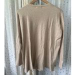Carly Jean Los Angeles Carly Jean Women's Cashmere Blend Knit Longline Pullover Crew Neck Sweater L Photo 3