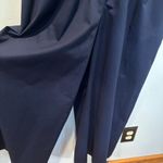 J.Crew Wrap Tie Navy Jumpsuit in Stretch Poplin - size 2 Photo 5