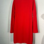 Gianni Bini Giani Bini Red Long Bell Sleeve Mini Dress Size Large EUC Photo 7