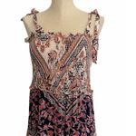 Abel the label NWOT  X Anthropologie Tired Smocked Maxi Dress Patch Work Photo 3