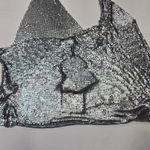 NBD Kimmy Halter Top in Silver Large Photo 3