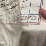 OP Vintage 1983  cotton hooded sailboat graphic logo t-shirt distressed thrashed Photo 10