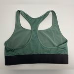 Victoria's Secret Victoria Secret Sports Bra Green‎ Black Size Medium Photo 1
