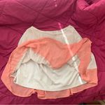 LC Lauren Conrad nude peach chiffon pleated skirt Photo 1