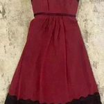 Women’s Burgundy Jordan Formal Dress Red Size 4 Photo 0