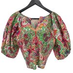 Cleobella WOMEN TOPS SHORT SLEEVE Aminah Color Panama Size Large Photo 3