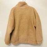 I am gia Tan Pixie Teddy Oversized Jacket Sherpa Coat Tan Women's Size XS Photo 3