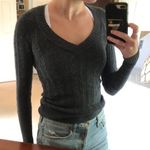 American Eagle Outfitters Sweater Gray Photo 0