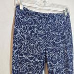 Fresh Produce  Blue Patterned Capri Leggings Casual Size Small Photo 1