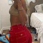 Dickies Red Cargo Shorts Photo 1