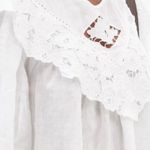 Isabel Marant Étoile Ezalio Floral Embroidered Yoke Linen Blouse Photo 1