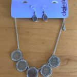 Necklace Earings Set Silver Photo 0