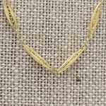 Trifari  Gold Tone Filigree Link Chain Necklace Western Victorian Jewelry Photo 2