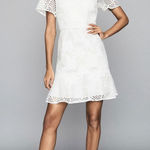 Reiss  | Damara Lace Mini Dress, US8 Photo 0