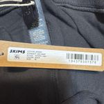 SKIMS  Pants Womens Medium Black Cotton Jersey Straight Leg Pant in soot Lounge Photo 8