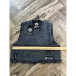 Alphalete   Very Terry Crop top Cutoff - Blue Topaz , Size Medium Photo 3