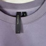 Mondetta  Crew Neck Front Pocket Sweatshirt Lavender Purple Medium Photo 8