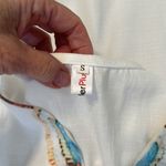 Orderplus size S white maxi swimsuit coverup w/side slits GUC White Photo 4