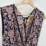 Always Pink Blue Printed Surplice V Photo 5