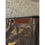 Vintage Y2K FUBU Metallic Brown Pants 7/8 And Matching Jacket 9/10 NWT Size M Photo 11