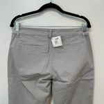 Frank & Eileen Womens Pants The Italian Chino Pant Straight Leg Raw Hem Gray 4‎ Photo 3